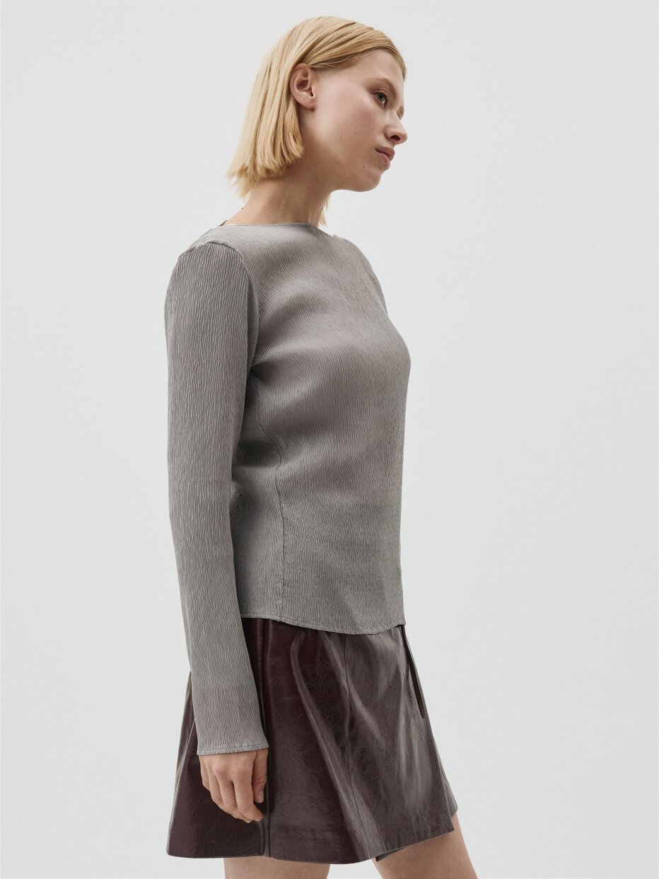 Лонгслив Sela, размер L INT, , серый — фото 1