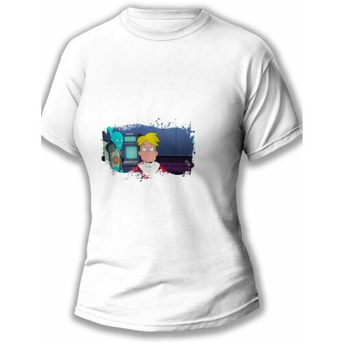 фото Футболка размер xs, белый будь на стиле