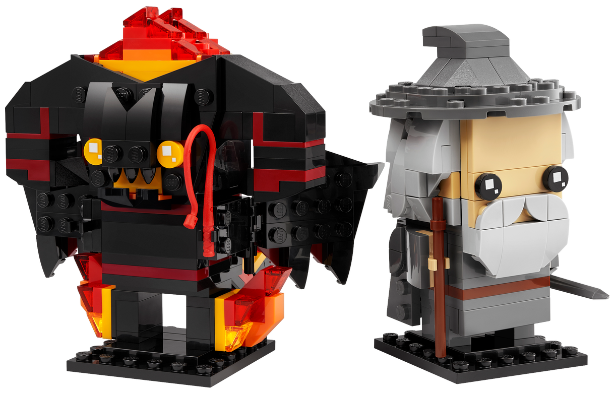 Конструктор LEGO BrickHeadz 40631 Гэндальф Серый и Барлог