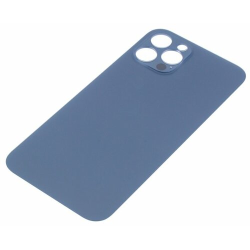 задняя крышка для apple iphone 12 pro серая Задняя крышка для Apple iPhone 12 Pro (с широким отверстием) синий, AAA