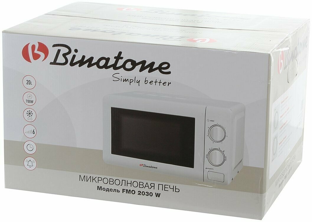 Микроволновая печь - СВЧ Binatone - фото №4