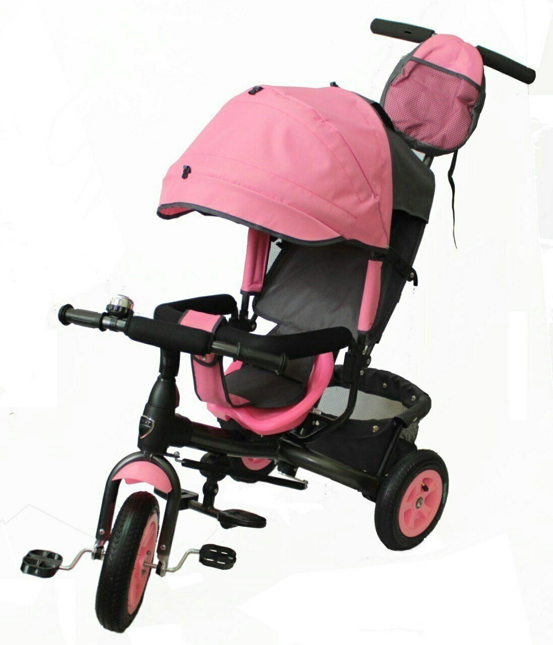 Велосипед 3-х колесный GALAXY Лучик Vivat 1, цвет розовый