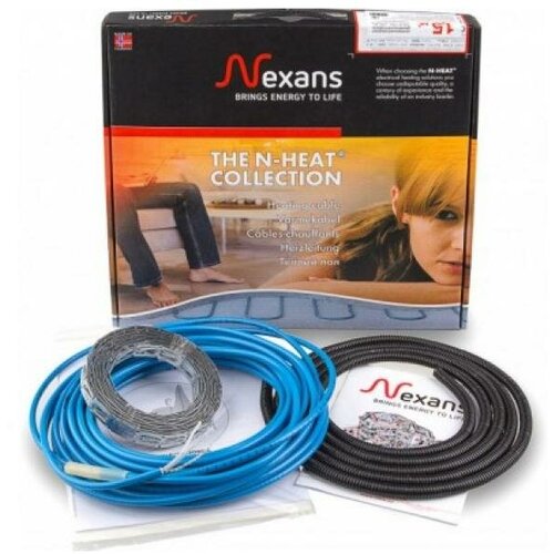 Двухжильный нагревательный кабель для теплого пола NEXANS NORDIC 17 TXLP2R-176м300Вт 9000₽
