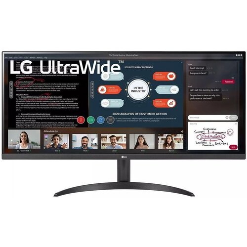 LCD LG 34 34WP500-B UltraWide черный IPS 2560x1080 75Hz 5ms 219 матовая 250cd 178178 2xHDMI 34WP500-B ARUZ 2528000₽