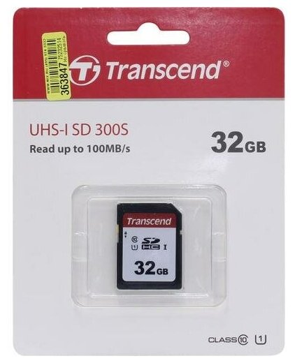 SD карта Transcend 300S TS32GSDC300S