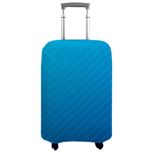 фото Чехол на чемодан 18362, s (55 см) сирень