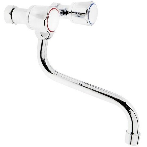 Cмеситель для ванны Эверест B46 -345 двухвентильный без душа хром 2107₽