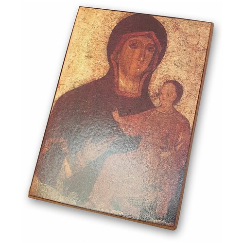 Икона Федотьевская Божия Матерь, размер - 10x13 икона силуамская божия матерь размер 10x13