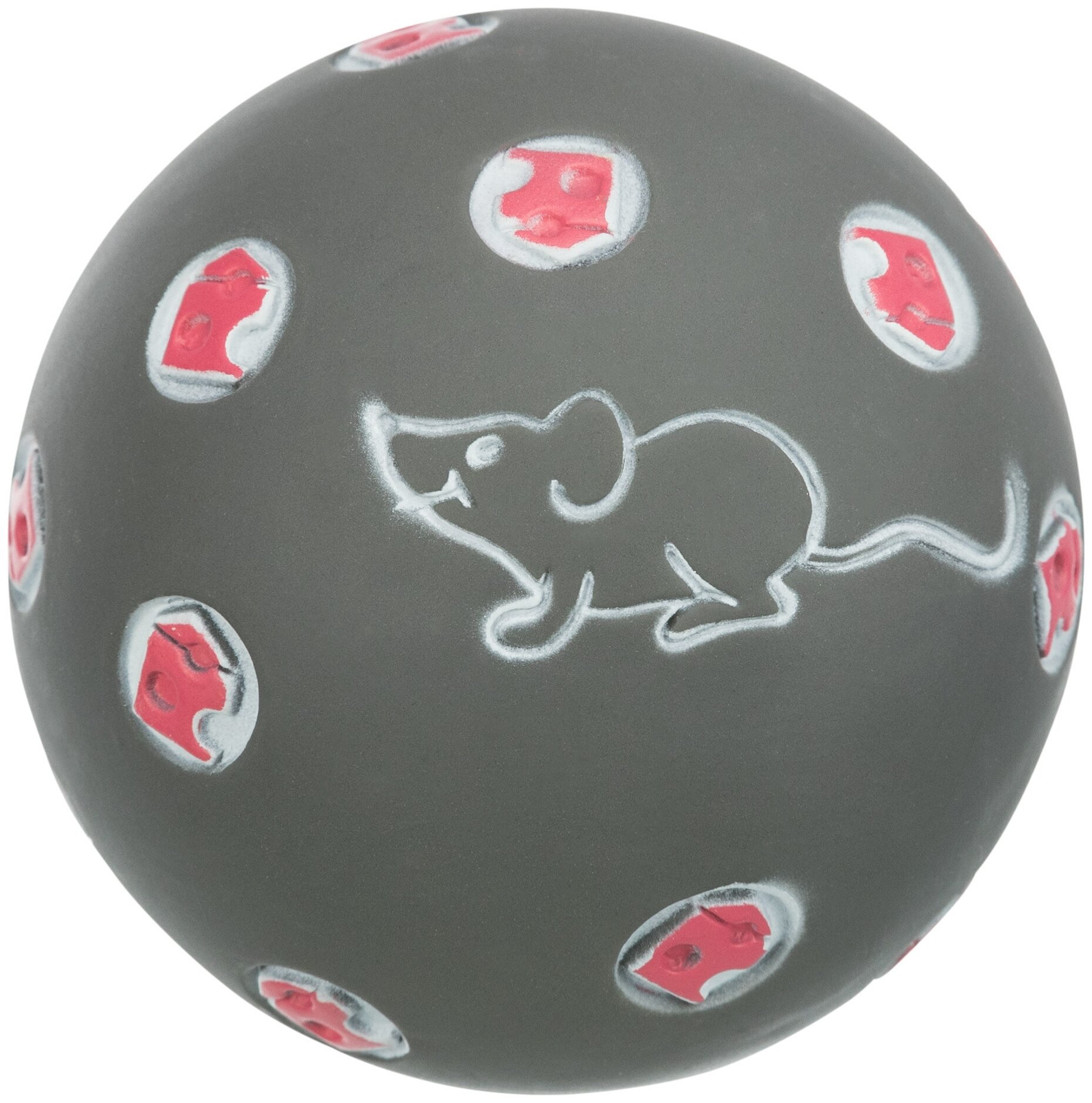 TRIXIE игрушка для кошек «Мяч для лакомства», 7,5 см (1 шт)