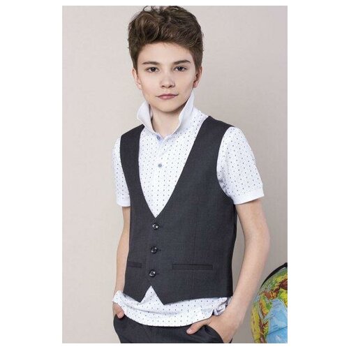 фото Жилет silver spoon, серый, 158