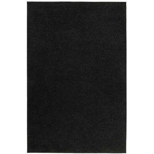Ковер споруп, короткий ворс, 133x195 см, цвет чёрный