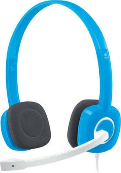 Наушники Logitech h150 blue (981-000368) .