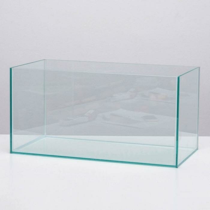 Пижон Прямоугольный Акваскейп прозрачный шов , 60х30х30 см, без ребер жесткости, 54 л - фотография № 3
