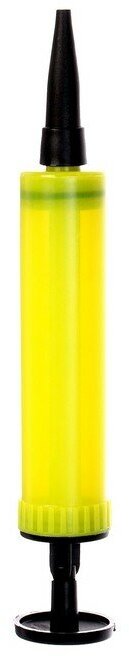 Насос мини 17 см, цвет жёлтый