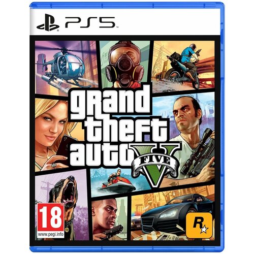 Игра GTA Grand Theft Auto 5 V (PlayStation 5, Русские субтитры)