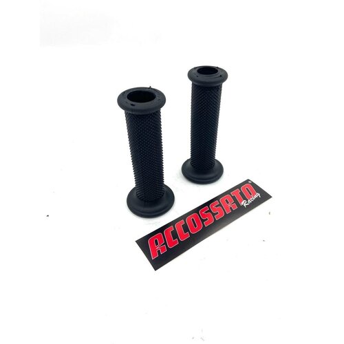 Комплект грипс Accossato для руля (черные) HONDA; SUZUKI; KAWASAKI: YAMAHA