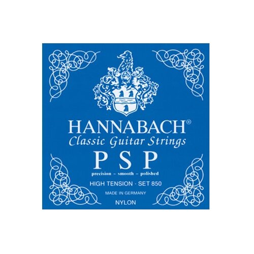 Комплект струн для классической гитары Hannabach 850HT Blue PSP