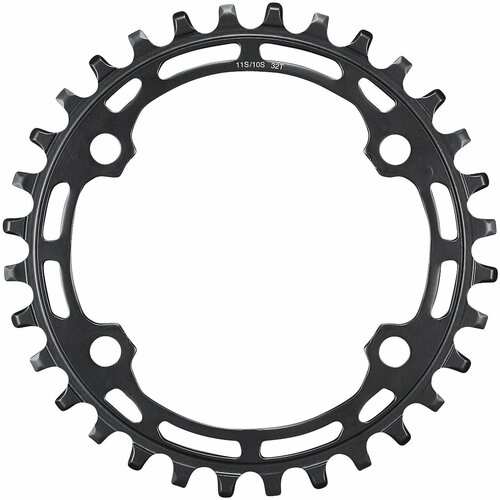 Звезда передняя Shimano FC-M5100, 32T, 10/11 скоростей, алюминиевая, черная