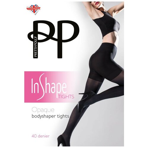 Утягивающие колготки In Shape Pretty Polly  черный  M-L