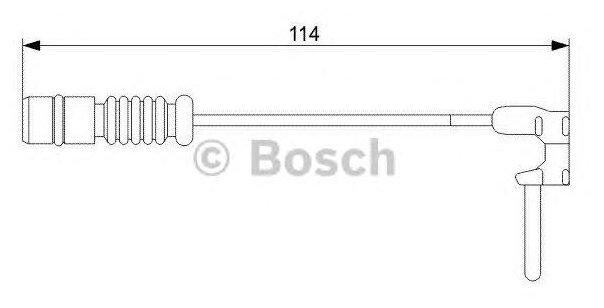 BOSCH 1 987 473 011 Датчик износа торм.колодок MB W163 1шт