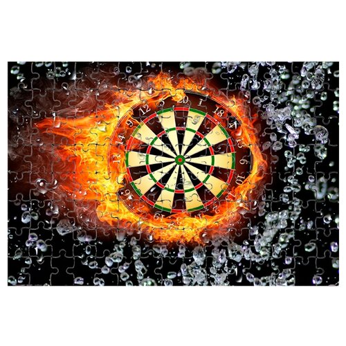 фото Магнитный пазл дартс drabs