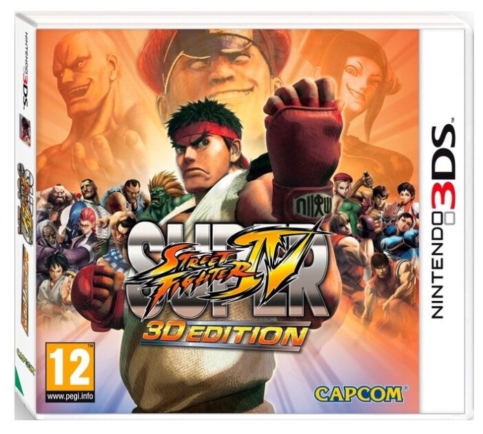 Игра для Nintendo 3DS Super Street Fighter IV