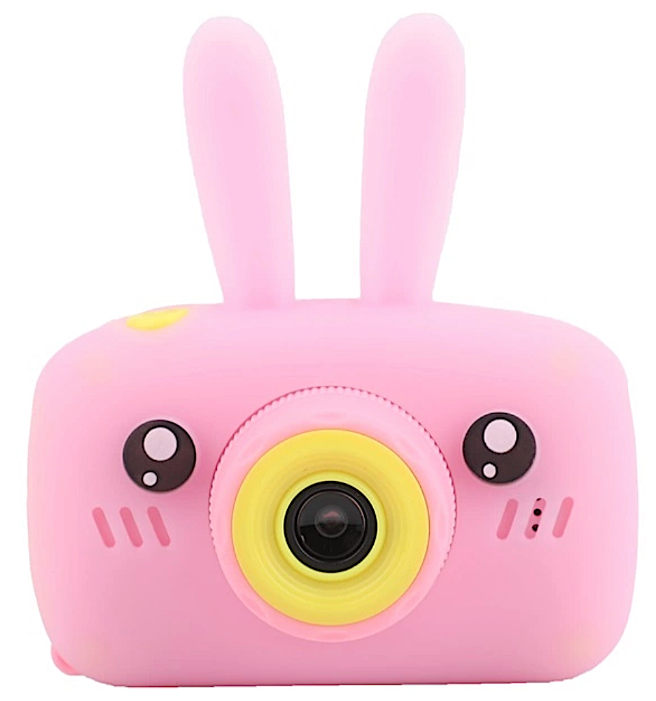 Детский фотоаппарат Kids Camera Зайчик (Розовый)