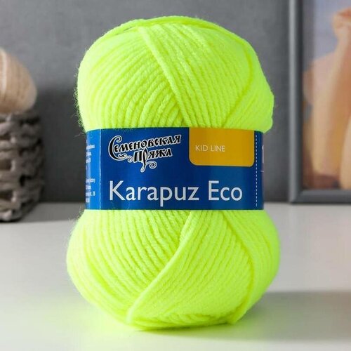 Пряжа Семеновская Karapuz Eco 90%детский акрил/10%капрон, 125м, 50г, 1шт