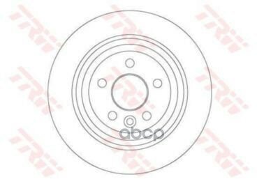 Df6913_диск Тормозной Задний! Volvo S60/S80/V60/V70/Xc70 1.6-4.4/1.6D/2.0D/2.4D 06> TRW арт. DF6913