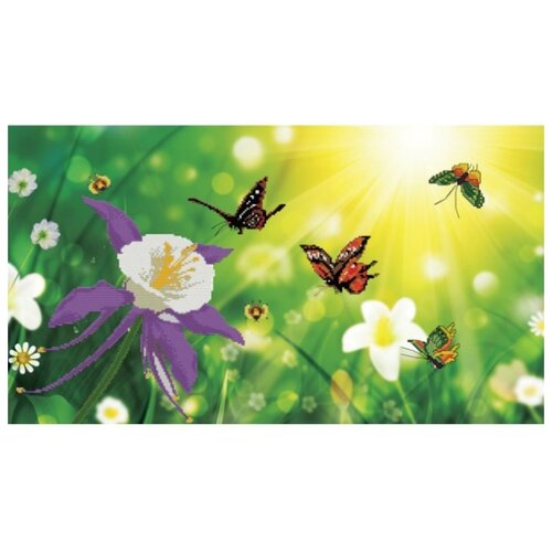 фото Набор для вышивания "в солнечных лучах" белоснежка