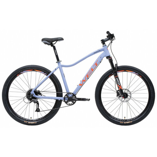 Женский велосипед Welt Edelweiss 3.0 HD 27 (2024) 18 Фиолетово-оранжевый велосипед 20 welt 2021 edelweiss sky blue