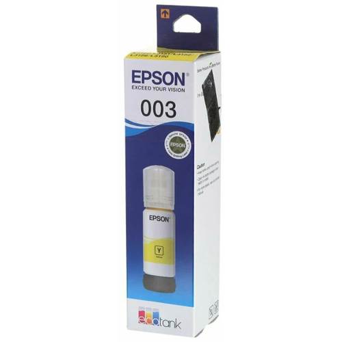 Epson Картридж оригинальный Epson C13T00V498 T00V498 желтый 003 3.5K 65 мл