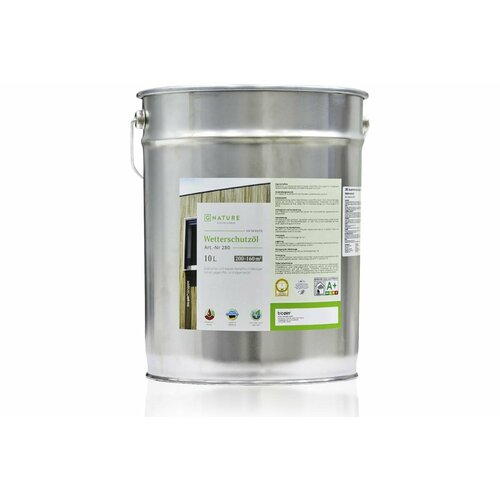 Gnature 280 Масло защитное для внешних работ 10л