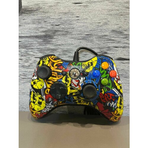 Джойстик геймпад проводной для игровой приставки Xbox 360 и ПК Twisted Metal 179000₽