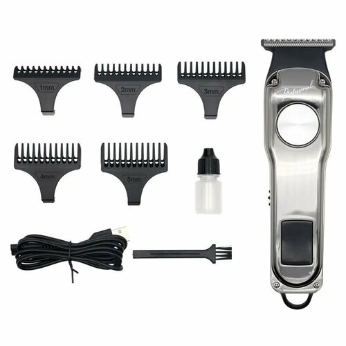 Профессиональный беспроводной триммер мужской машинка для стрижки волос для мужчин бороды и усов уход с дисплеем 99900₽