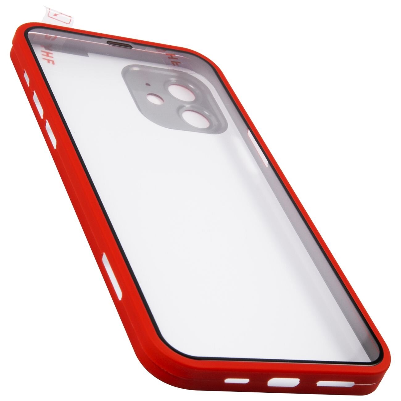 Защитный комплект Red Line 360° Full Body для iPhone 12 Pro (чехол+стекло), темно-синий - фото №10