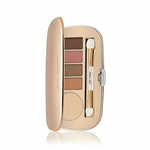 Jane Iredale Eye Shadow Kit Naturally Glam Набор теней для век Натуральный гламур кисть для теней make up factory eye shader brush 1 шт