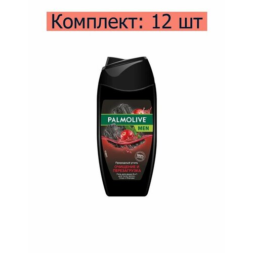 Palmolive Гель для душа 4 в 1 Men Очищение и перезагрузка, 250 мл, 12 шт