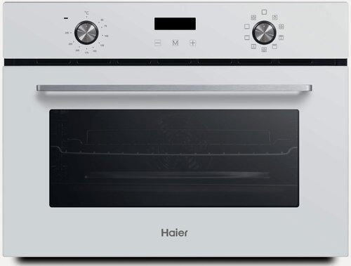 Изображение товара Электрический духовой шкаф Haier HOYP09NCGWB с грилем, конвекцией и таймером