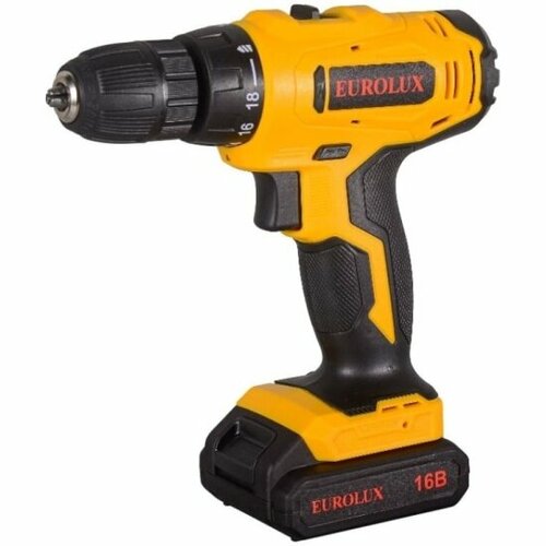 Дрель-шуруповерт аккумуляторная Eurolux ДА-162Li 721451 466700₽