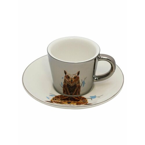 Кофейная пара чашка для кофе 90 мл 620₽