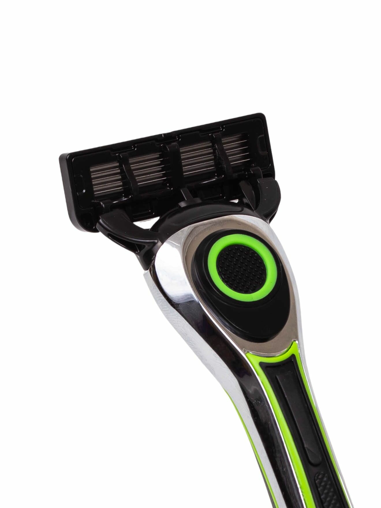 Бритва Юпитер Люкс, для Gillette Fusion, плавающая головка, 5 лезвий — фото 1