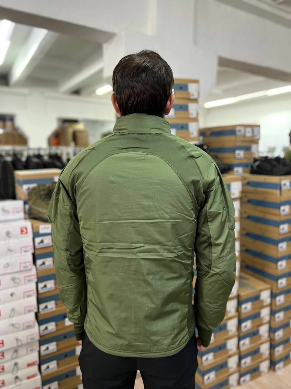 Куртка спортивная ГОРЕЦ Базовая коллекция, размер L, оливковый — фото 1