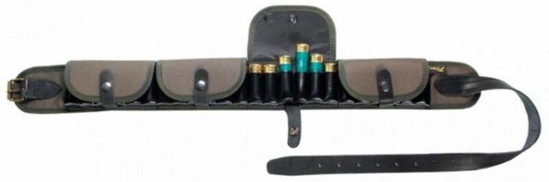 Патронташ VEKTOR капроновый, с газырями и ремнем
