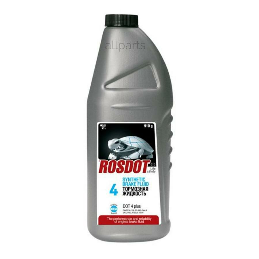 ROSDOT 430101H03 жидкость тормозная РОСДОТ-4 'тосол синтез' (910 Г)