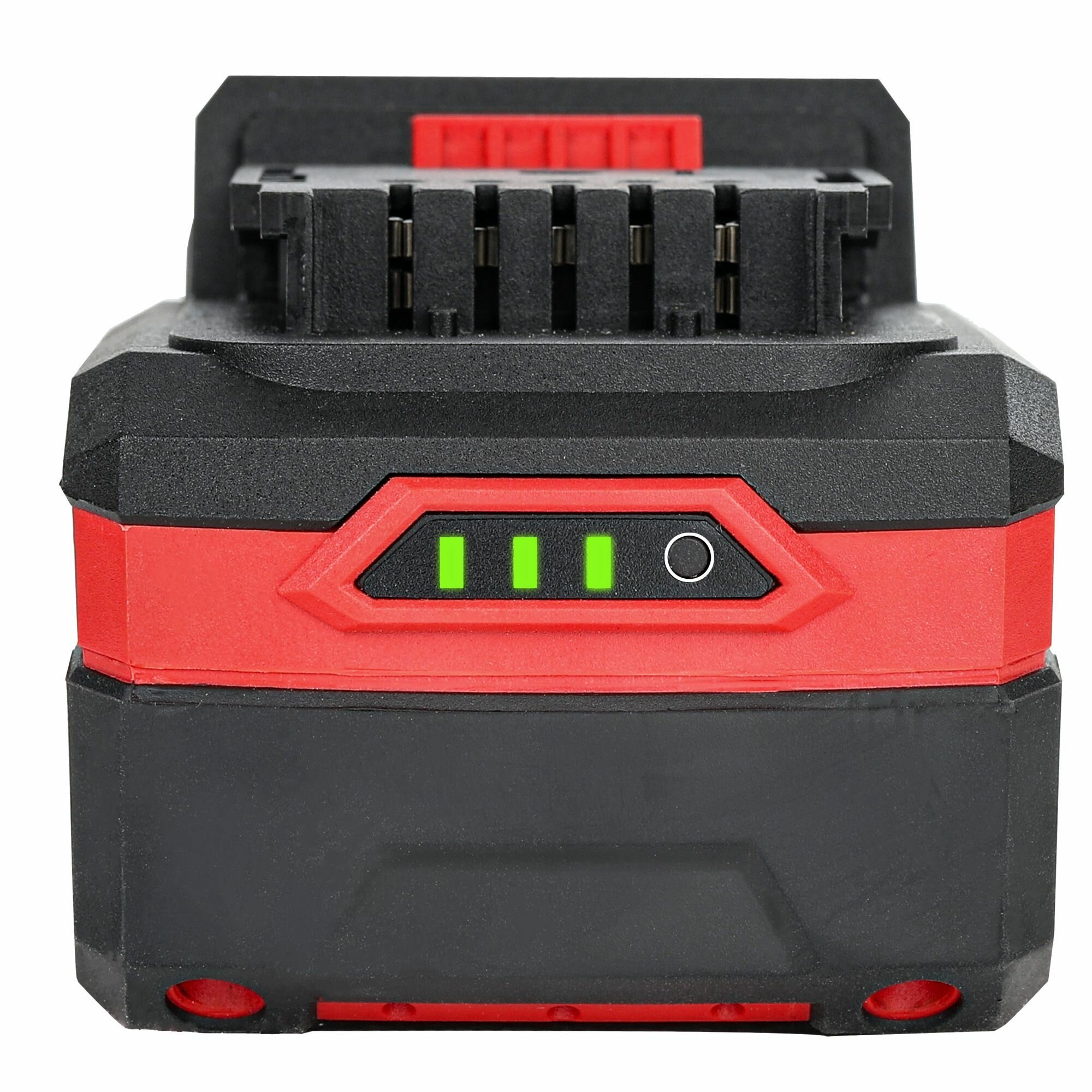 Изображение Аккумулятор OnePower P.I.T. PH20-5.0 (20В, 5Ач, Li-Ion, индикация заряда, плата, 5контактов)