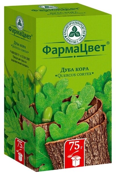 Картинки Дуба кора 75 г х1