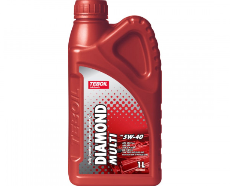 Синтетическое моторное масло Teboil Diamond 5W-40 — купить по низкой ...