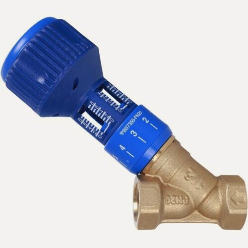 Изображение товара Клапан балансировочный Cimberio 727ОТ, 1/2", ручной, Kvs=3,91 PN20 BB, без ниппелей