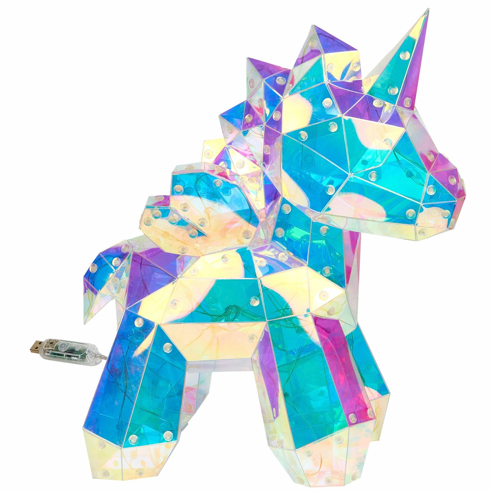 Фигура светодиодная радужный единорог UL-00011053 ULD-R503 USB-RGB UNICORN